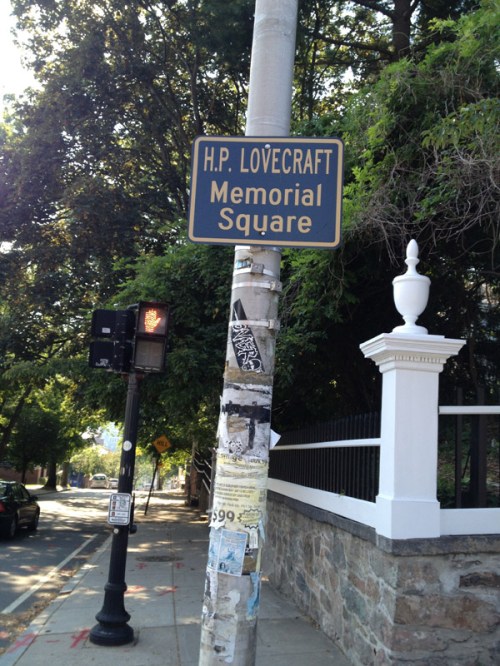 H.P. Lovecraft Memorial Square