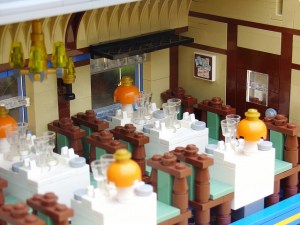 Henrik Hoexbro Lego train interior, courtesy of the Brothers Brick website