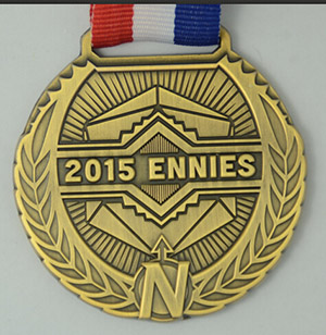 ENnies medal (designed by Daniel Solis, made by Campaign Coins)