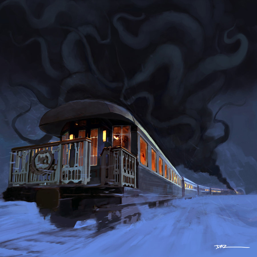 Horror on the Orient Express by tohdraws (Deviantart)