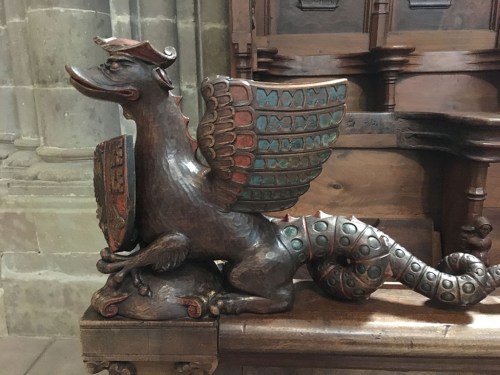 Wood carving - St Peters